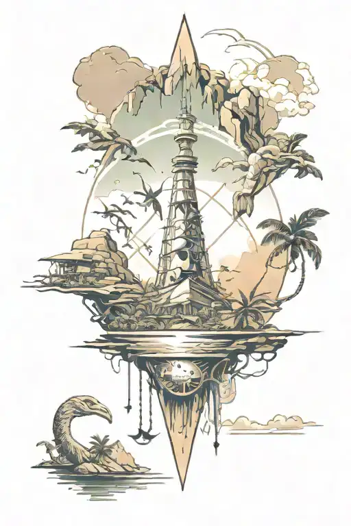 horizon forbidden west tattoo design idea