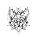 Design a tattoo featuring your favorite object in a black-grey style tattoo design idea