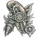 bionic arm sleeve tattoo tattoo design idea