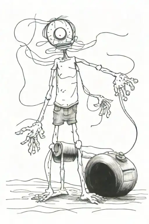 Realism tattoo design idea