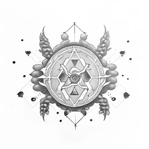 Serotonin tattoo design idea
