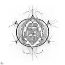 Serotonin tattoo design idea