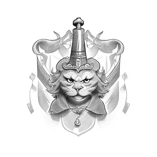 3 musketeers tattoo design idea