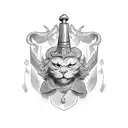 3 musketeers tattoo design idea