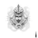 3 musketeers tattoo design idea