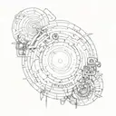 elliott smith album cover tattoo design idea