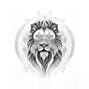 aslan tattoo design idea