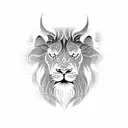 aslan tattoo design idea