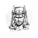 thor tattoo design idea