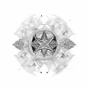 Winter Solstice tattoo design idea