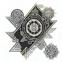 ebo tattoo design idea