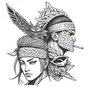 Different Shinobi Headbands: Each tattoo design idea