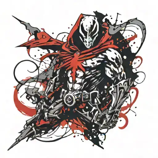 spawn tattoo design idea