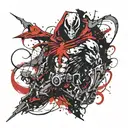 spawn tattoo design idea