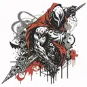 spawn tattoo design idea