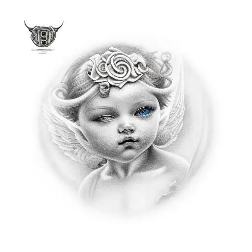 cherub tattoo design idea