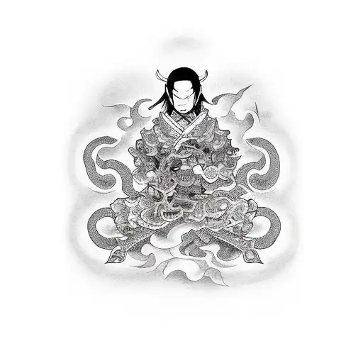 Shinigami tattoo design idea