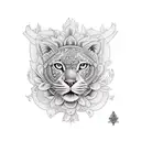 Alicia en el País de las maravillas tattoo design idea