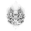 Concha de santiago tattoo design idea