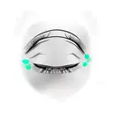 Realistic balaclava with only hoes on eyes tattoo design idea