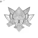 maya civilization tattoo design idea