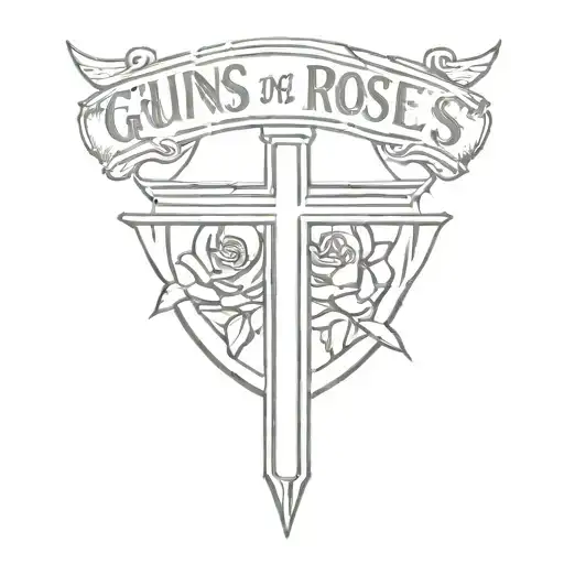 guns n roses tattoo design idea
