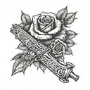 guns n roses tattoo design idea