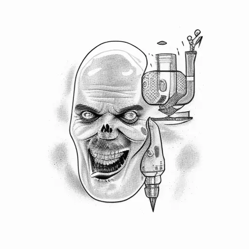 billy joke lyric in billy joel writing  tattoo design idea