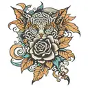 1950s tattoo design idea