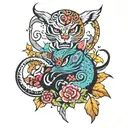 1950s tattoo design idea