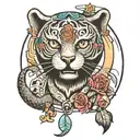 1950s tattoo design idea