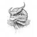 random arm sleeve tattoo design idea