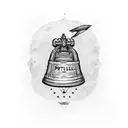 liberty bell tattoo design idea