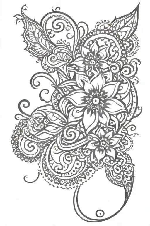 Henna tattoo design tattoo design idea