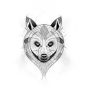 Nordic Bear tattoo design idea