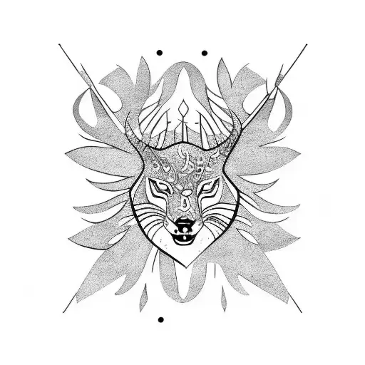 Jazz forest wise tattoo design idea