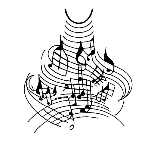 Jazz tattoo design idea