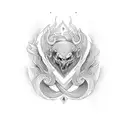 naga yant tattoo design idea