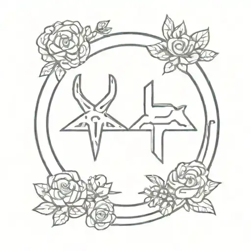 HVAC and dead friend tattoo design idea