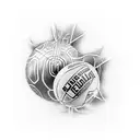 Pelé e michael jordan os reis  tattoo design idea