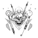 script truth tattoo design idea