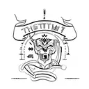 script truth tattoo design idea