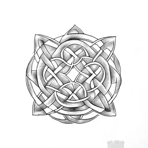 Celtic Knot tattoo design idea