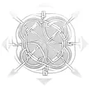 Celtic Knot tattoo design idea