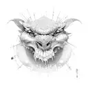 architecture tattoo design idea