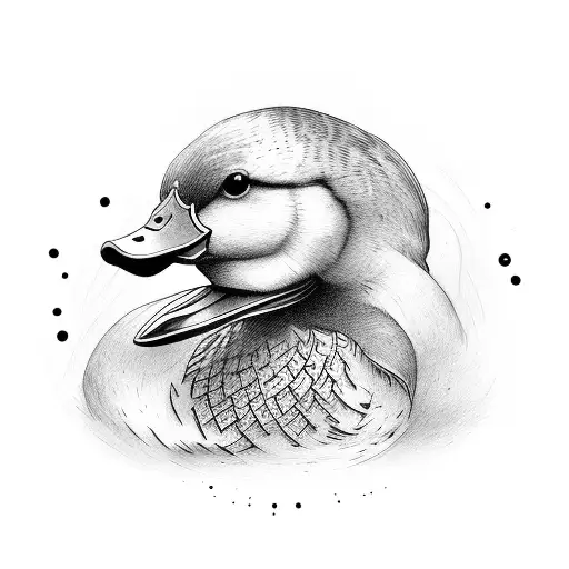 duck: nog eendje dan tattoo design idea