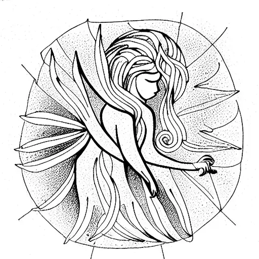 Tree of Life, guardian angel,concious thinker,angel tattoo design idea