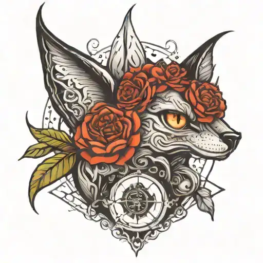 loneliness tattoo design idea