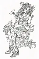 domestic violence abuse survivor tattoo design idea