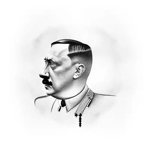 hitler tattoo design idea